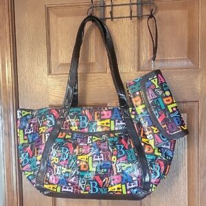 Vera Bradley Women's Bag Set (With wristlet/wallet)